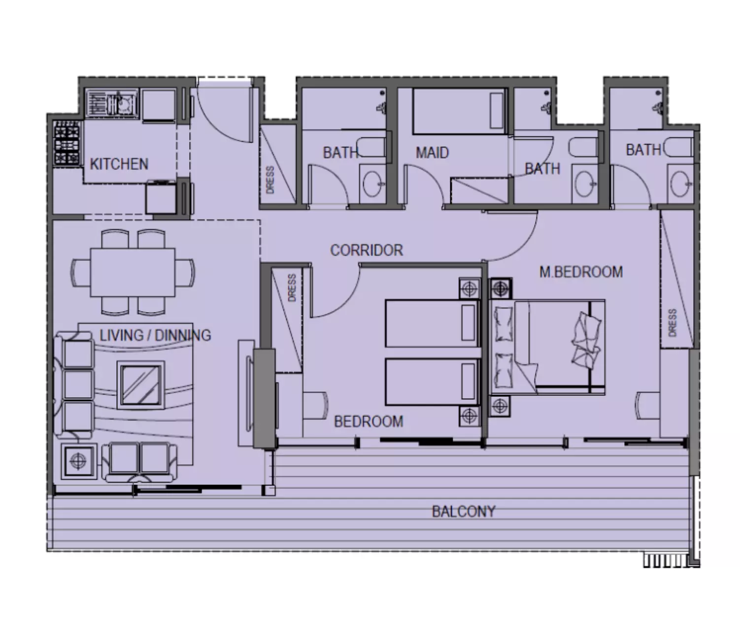 2 Bedroom
